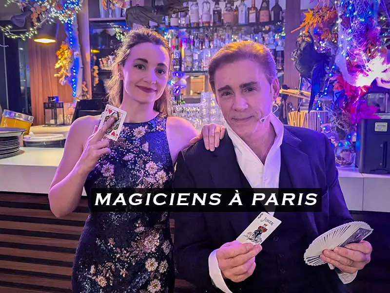 Magicien close up Paris