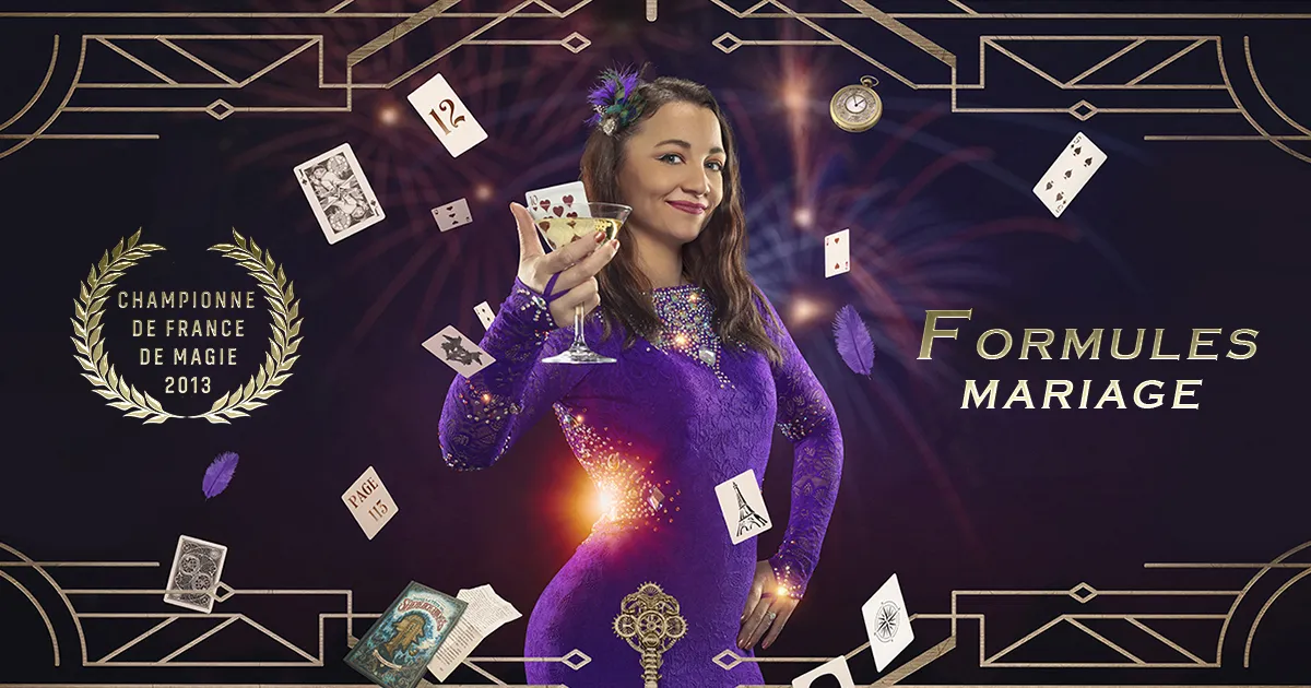 Formule Magicien mariage animation et spectacle de magie mariage magicien tours de magie vin d'honneur table