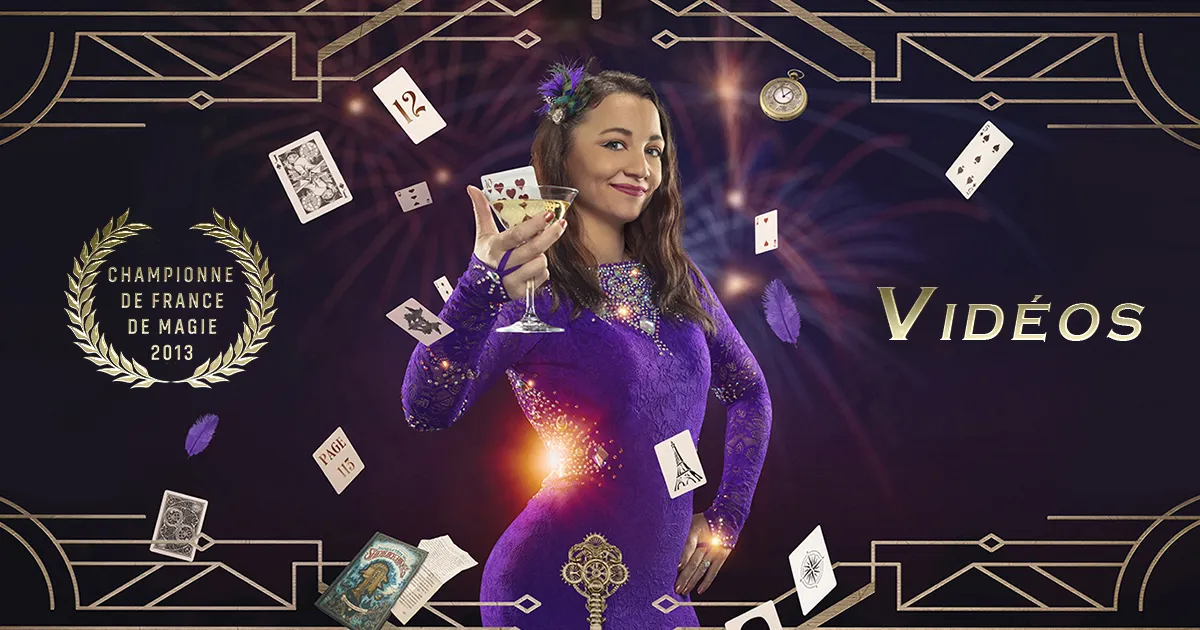 Magicienne Vidéos tours de magie vidéo magicien célèbre
