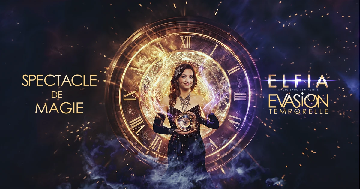 affiche magicien paris spectacle magicienne