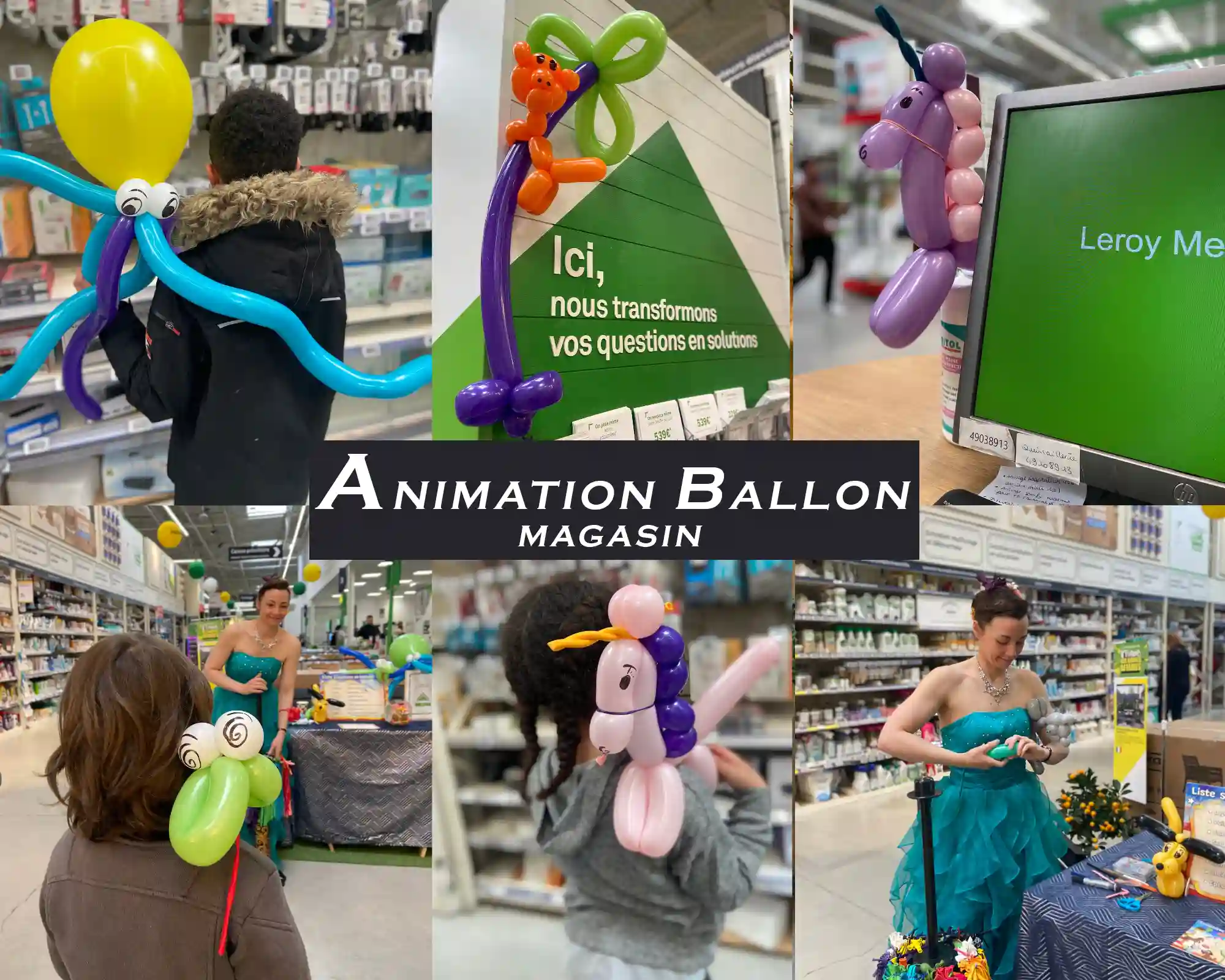 scul sculpture de ballon boutique leroy merlin