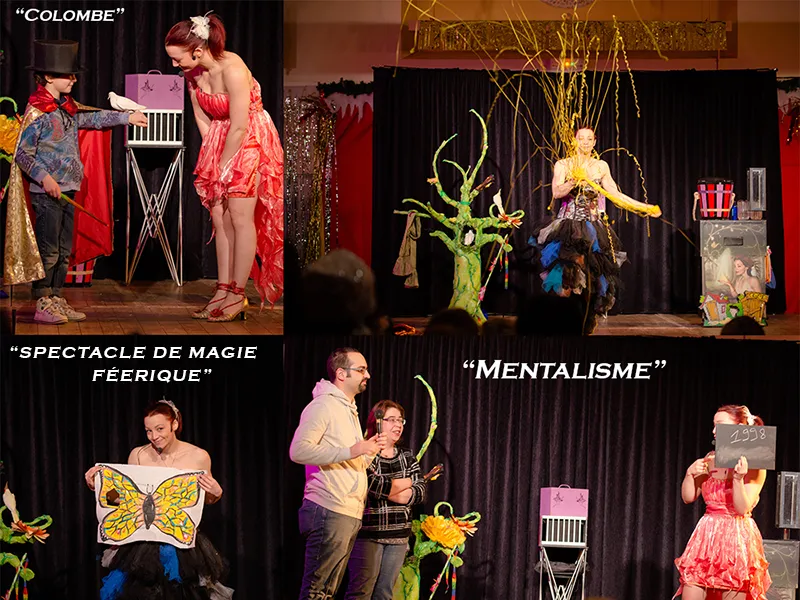 magie enfant noel spectacle de magie , magicien magie féerique