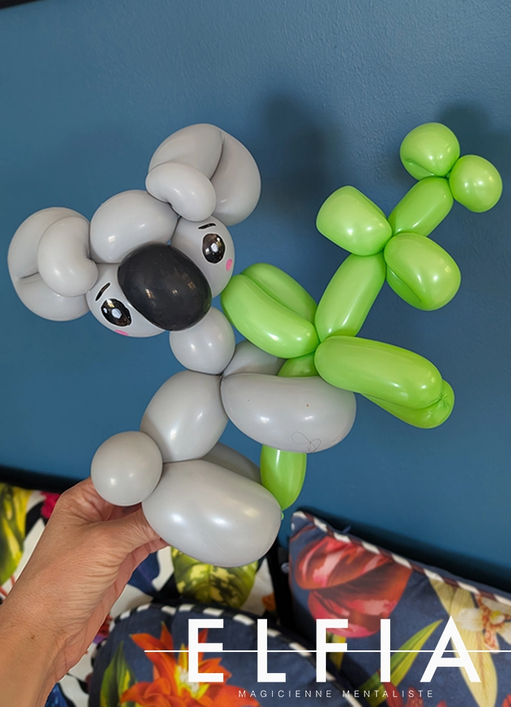 koala ballon anniversaire à domicile animation à domicile chez soi ballon anniversaire mariage fete